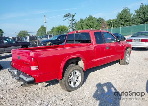 1999 Dodge Dakota Slt/Sport from USA, damaged, VIN 1B7GG22Y6XS227295